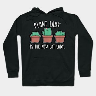 Cactus Garden Funny Plant Cat Lady    Gift Hoodie